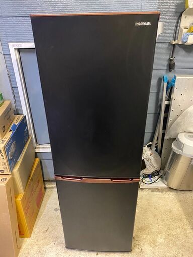 アイリスオーヤマ IRSE-H16A-B ノンフロン冷凍冷蔵庫 2020年製 162L 美品