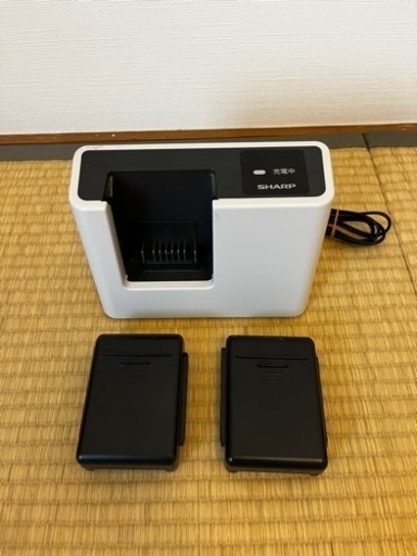 SHARP BY-5SB バッテリー2個　充電器