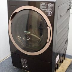 TOSHIBA/東芝 ドラム式洗濯乾燥機 ZABOON 洗濯11kg/乾燥7kg TW-117X6R グレインブラウン 2018年製 中古家電 店頭引取歓迎 R6109)