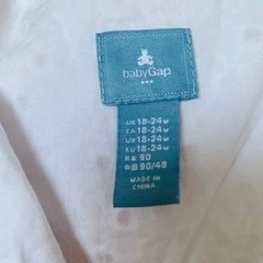 babyGap子供服ワンピース90cmの画像