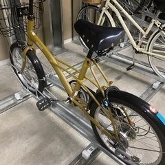 てるてるオリジナル　20インチ6段階切替自転車