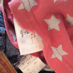 星柄トップス&DaddyonDaddyデニムパンツ まとめ売り 90㎝の画像