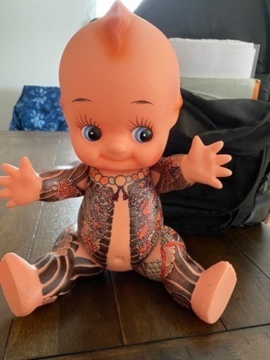 刺青キューピー39cm(自作)