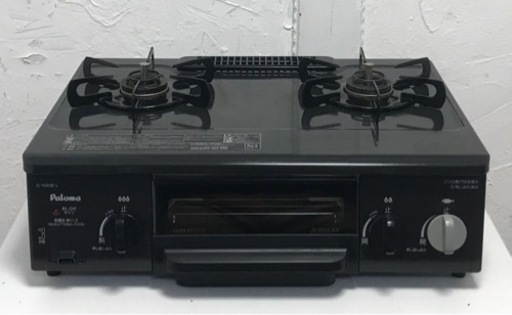 パロマ　都市ガス用ガスコンロ　IC-N30B-L