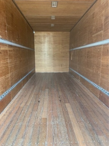 ⚠️引取り限定⚠️ No.638 アルミバン 4ｔ 車  アルミ 箱 バイク 倉庫 トラック コンテナ 米 保管庫 物置 DIY
