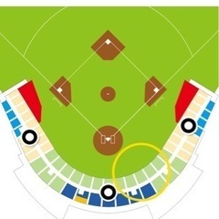 ソフトバンク vs 阪神タイガース  内野指定席4枚