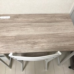 デスク&チェア　2点セットの画像