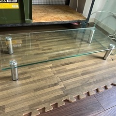 モニター台 テレビ台 強化ガラス