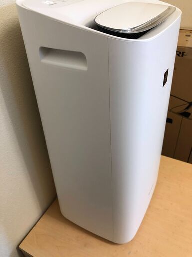  2021年製 SHARP シャープ KI-ND50-W 除加湿空気清浄機 プラズマクラスター25000 空気清浄～21畳 衣類乾燥