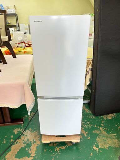 引渡決定　　★美品★TOSHIBA 2D冷蔵庫 2021年 153L 高年式 GR-S15BS 東芝 キッチン 生活家電