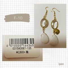 フックピアス　F-10  【おまとめ割対象品】の画像