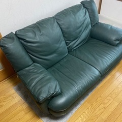 イタリア製本革ソファー