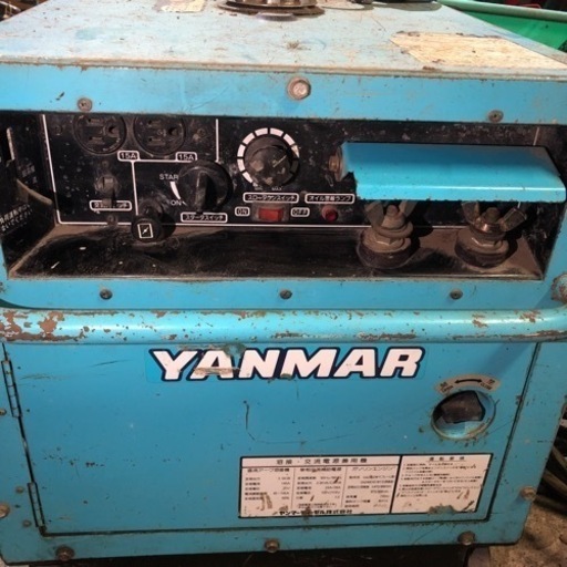 ヤンマー YANMAR TOUCH MATE タッチメイト YGW150SS ガソリン 発電溶接機 発電機 溶接機/北海道旭川市直接取