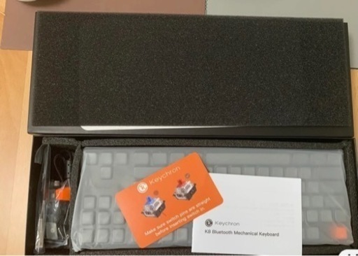 keychronk8 RGBキーボード　赤軸  未使用