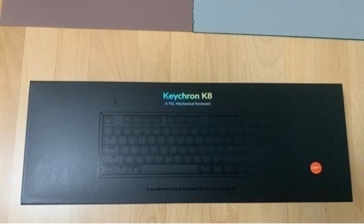 keychronk8 RGBキーボード　赤軸  未使用