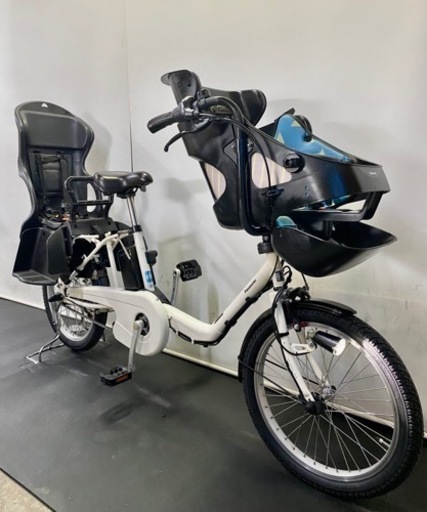 関東全域送料無料 保証付き 電動自転車 パナソニック ギュットミニ 20インチ 12ah 3人乗り 新型