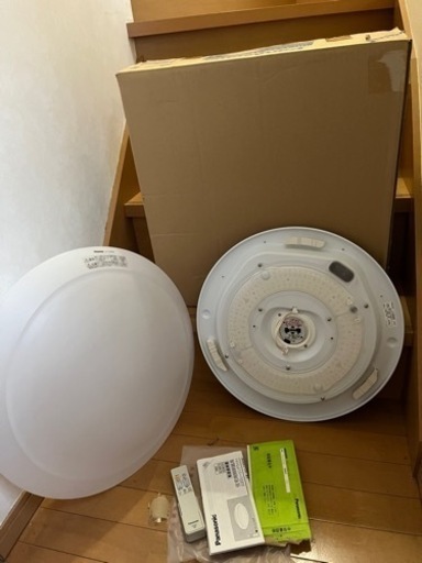 美品 2014年製 Panasonic エディオンモデル LEDシーリングライト 調色タイプ 昼光色 電球色 HH-LC556AE リモコン 元箱 説明書 保証書付