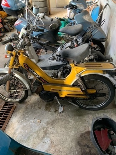 レトロ！自転車バイク　TOMOS