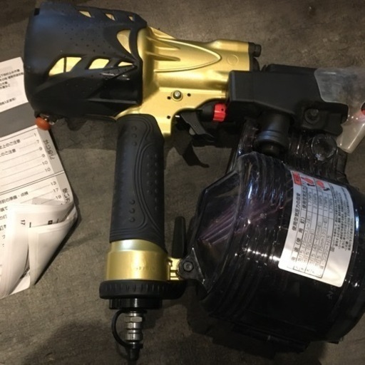 【中古】HITACHI 高圧ロール釘打ち機 NV90HMC
