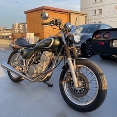 sr400 35thアニバーサリー　カフェ　カスタムの画像