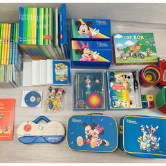 長期保管品】DWE/ディズニー英語システム ワールドファミリー フル 