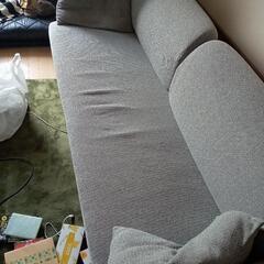 テレビ台、ソファーベッドの画像