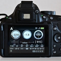 ニコン　一眼レフデジタルカメラ　Nikon D5200 18-55VR キット　の画像