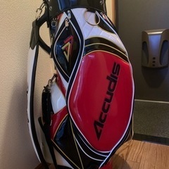 【受け渡しの方決定しました】accudis ゴルフバッグ　の画像