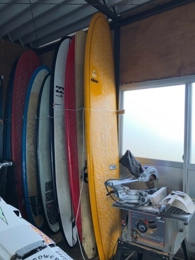 (取り引き終了)サーフボード　ロング　9.8ft  サーフィン　補修品