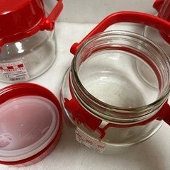 未使用or使用数度 美品 石塚硝子 高級 長期保存果実酒びん 低型貯蔵びん プチ蔵くん×3個セット の画像