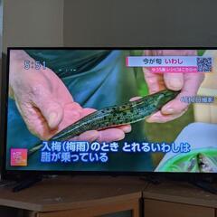 【取引中】4k対応50型液晶テレビ