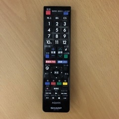 SHARP AQUOS 24型テレビ ブラックの画像
