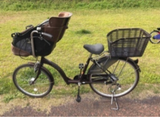 チャイルドシート付き 自転車 26インチ