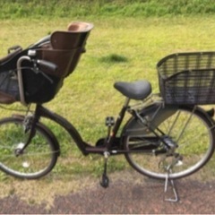 チャイルドシート付き 自転車 26インチ