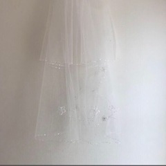 【最終値下げ】タカミウェディング　フラワービーズベールの画像