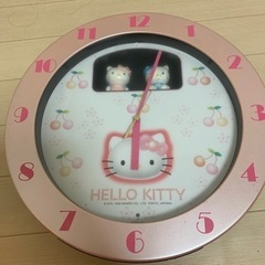 キティーちゃんの時計の画像