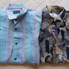 ◎取引決定◎男性用　半袖シャツ2着　長袖シャツ1着セット　Ｌサイズ