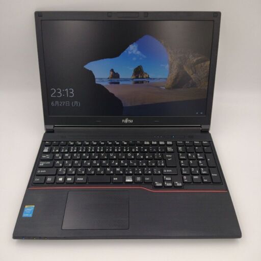 富士通　第4世代Core i5搭載 メモリ4G　SSD256G　DVD読み書き Wifi対応　大画面15.6インチ　HDMI出力　テンキー　#150