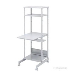 パソコンラック　新品　サンワ　パソコンデスク　組み立て式　引き取り限定