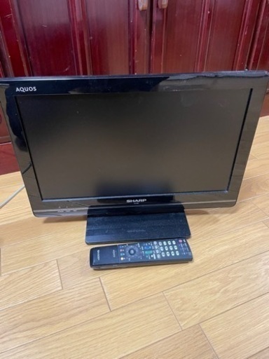 決まりました！代理出品　シャープ　AQUOS １９インチテレビ