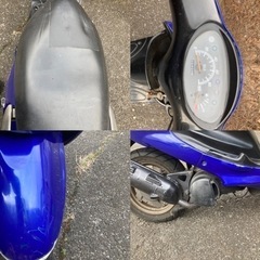 グランドアクシス100 SB06J 2019年3月クランクベアリング交換済み！バッテリー新品！カスタム有り　検　4VP bws100 SB01J 4LV の画像