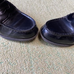 24.0 EEE ローファー　黒の画像