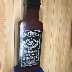 木製　ボトル型収納棚