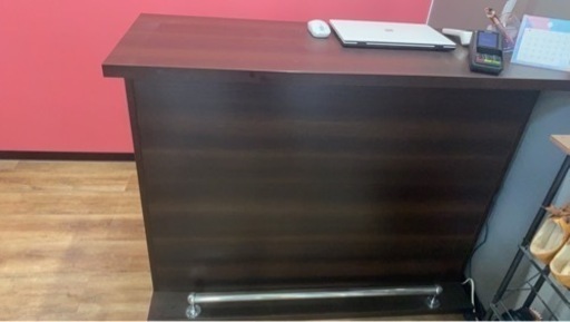 木製カウンター　新品・未使用