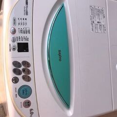 洗濯機６Kg (サンヨー）の画像