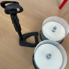 マイクスタンドとCD-R