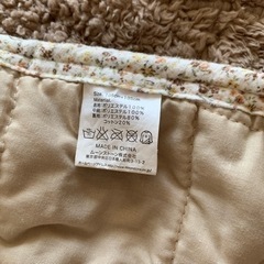 【お譲り先決定】無料】【美品】冬用敷パッド 185cm×185cmの画像