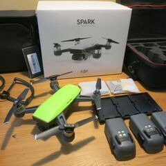 (再値下げ)DJI Spark Fly More Combo+インテリジェントフライトバッテリー+専用ケース