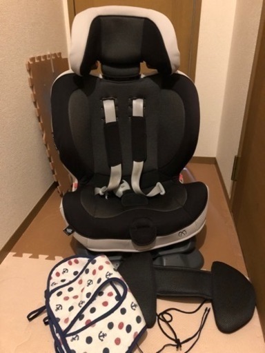 ★わんわんの車用おもちゃ、ひざ掛けお付けます！ホームクリーニング済み ジュニアシート