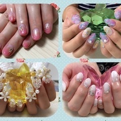 子連れok格安ジェルネイル♪ハンドワンカラー1300円〜